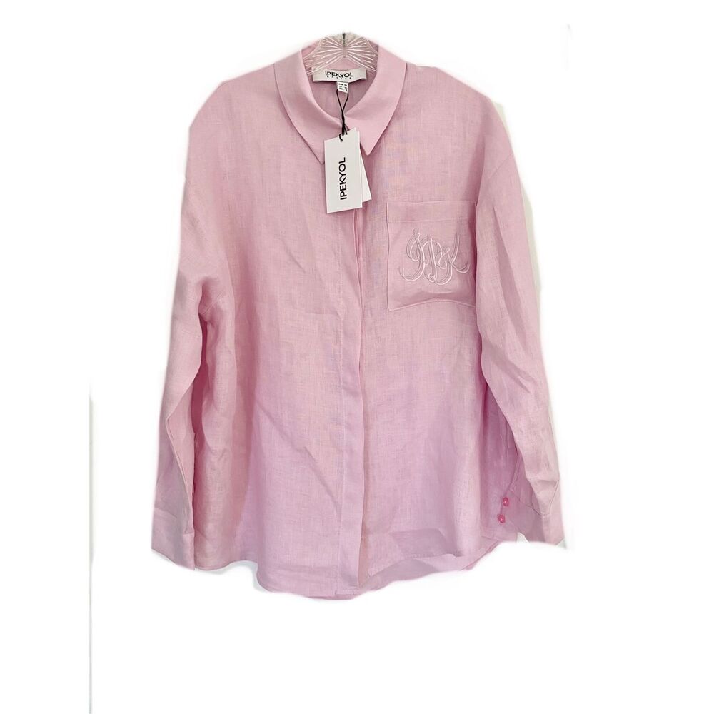 New Ipekyol 100% Cotton Button Down Shirt Sz 8/10